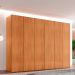 Guarda-Roupa Casal Pulse 100% MDF 6 Portas 6 Gavetas Naturalle