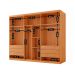 Guarda-Roupa Casal Pulse 100% MDF 6 Portas 6 Gavetas Naturalle