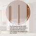 Guarda-Roupa Casal Quintus Ripado 6 Portas 6 Gavetas Freijó e Off White