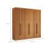 Guarda-Roupa Casal Ripado Portugal II 6 Portas 6 Gavetas Cinamomo