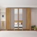 Guarda-Roupa Casal Ripado com 2 Espelhos Apollo 6 Portas 4 Gavetas Buriti e Fendi