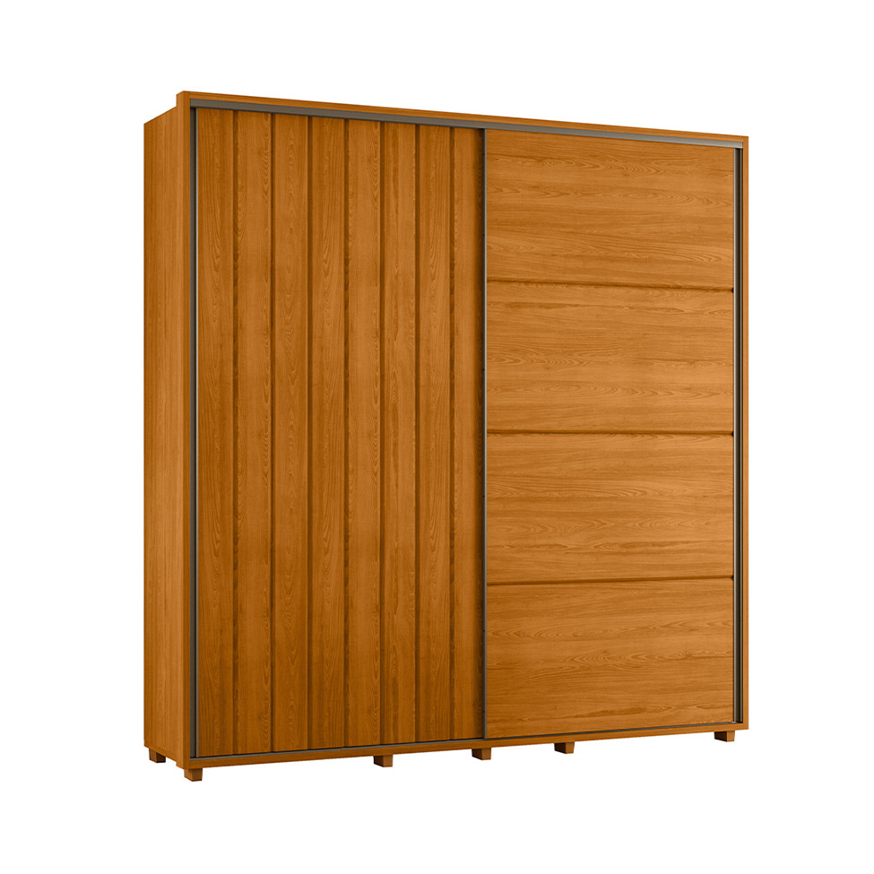 Guarda-Roupa Casal Sávio 2 Portas 4 Gavetas Cinamomo