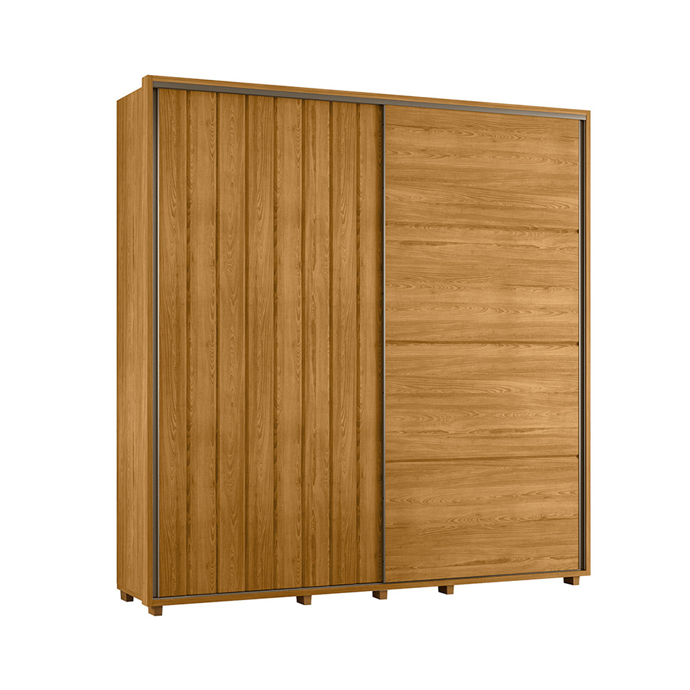 Guarda-Roupa Casal Sávio 2 Portas 4 Gavetas Cumaru