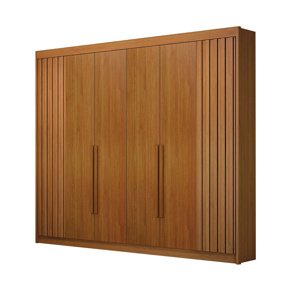 Guarda-Roupa Casal São Carlos 6 Portas 6 Gavetas Cinamomo