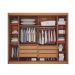 Guarda-Roupa Casal São Carlos 6 Portas 6 Gavetas Cinamomo e Off White