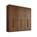 Guarda-Roupa Casal Santiago 6 Portas 6 Gavetas Cacau