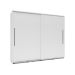 Guarda-Roupa Casal Sevilha Flex 2 Portas 4 Gavetas Branco