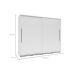 Guarda-Roupa Casal Sevilha Flex 2 Portas 4 Gavetas Branco