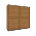 Guarda-Roupa Casal Sevilha Flex 2 Portas 4 Gavetas Freijó 213cm