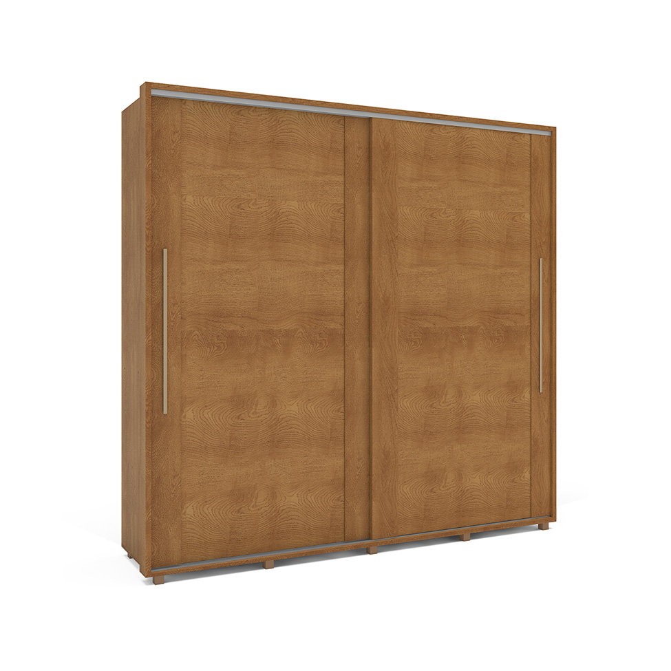 Guarda-Roupa Casal Sevilha Flex 2 Portas 4 Gavetas Freijó 213cm
