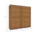 Guarda-Roupa Casal Sevilha Flex 2 Portas 4 Gavetas Freijó 213cm