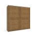 Guarda-Roupa Casal Sevilha Flex 2 Portas 4 Gavetas Freijó 217cm