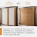 Guarda-Roupa Casal Sevilha Flex 2 Portas 4 Gavetas Freijó 217cm