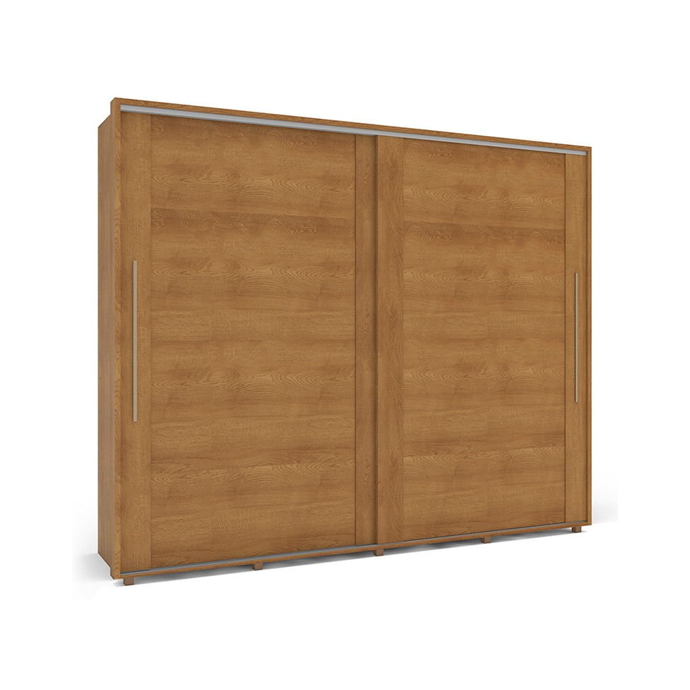 Guarda-Roupa Casal Sevilha Flex 2 Portas 4 Gavetas Freijó