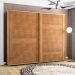 Guarda-Roupa Casal Sevilha Flex 2 Portas 4 Gavetas Freijó