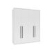 Guarda-Roupa Casal Sevilha Flex 4 Portas 2 Gavetas Branco