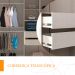 Guarda-Roupa Casal Sevilha Flex 4 Portas 2 Gavetas Branco
