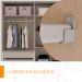 Guarda-Roupa Casal Sevilha Flex 6 Portas 4 Gavetas Branco