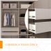 Guarda-Roupa Casal Sevilha Flex 6 Portas 4 Gavetas Branco