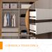 Guarda-Roupa Casal Sevilha Flex 6 Portas 4 Gavetas Freijó e Off White