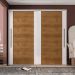 Guarda-Roupa Casal Sevilha Flex com Pés 2 Portas 4 Gavetas Branco 213cm