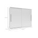 Guarda-Roupa Casal Sevilha Flex com Pés 2 Portas 4 Gavetas Branco