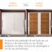 Guarda-Roupa Casal Sevilha Flex com Pés 2 Portas 4 Gavetas Branco e Freijó 217cm