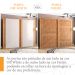 Guarda-Roupa Casal Sevilha Flex com Pés 2 Portas 4 Gavetas Off White e Freijó