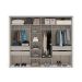 Guarda-Roupa Casal Sevilha Flex com Pés 3 Portas 4 Gavetas Branco 213cm