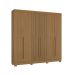 Guarda-Roupa Casal Sidney 6 Portas 2 Gavetas Atacama