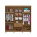 Guarda-Roupa Casal Sidney 6 Portas 2 Gavetas Atacama