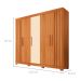 Guarda-Roupa Casal Sophia 5 Portas 2 Gavetas Freijó e Off White