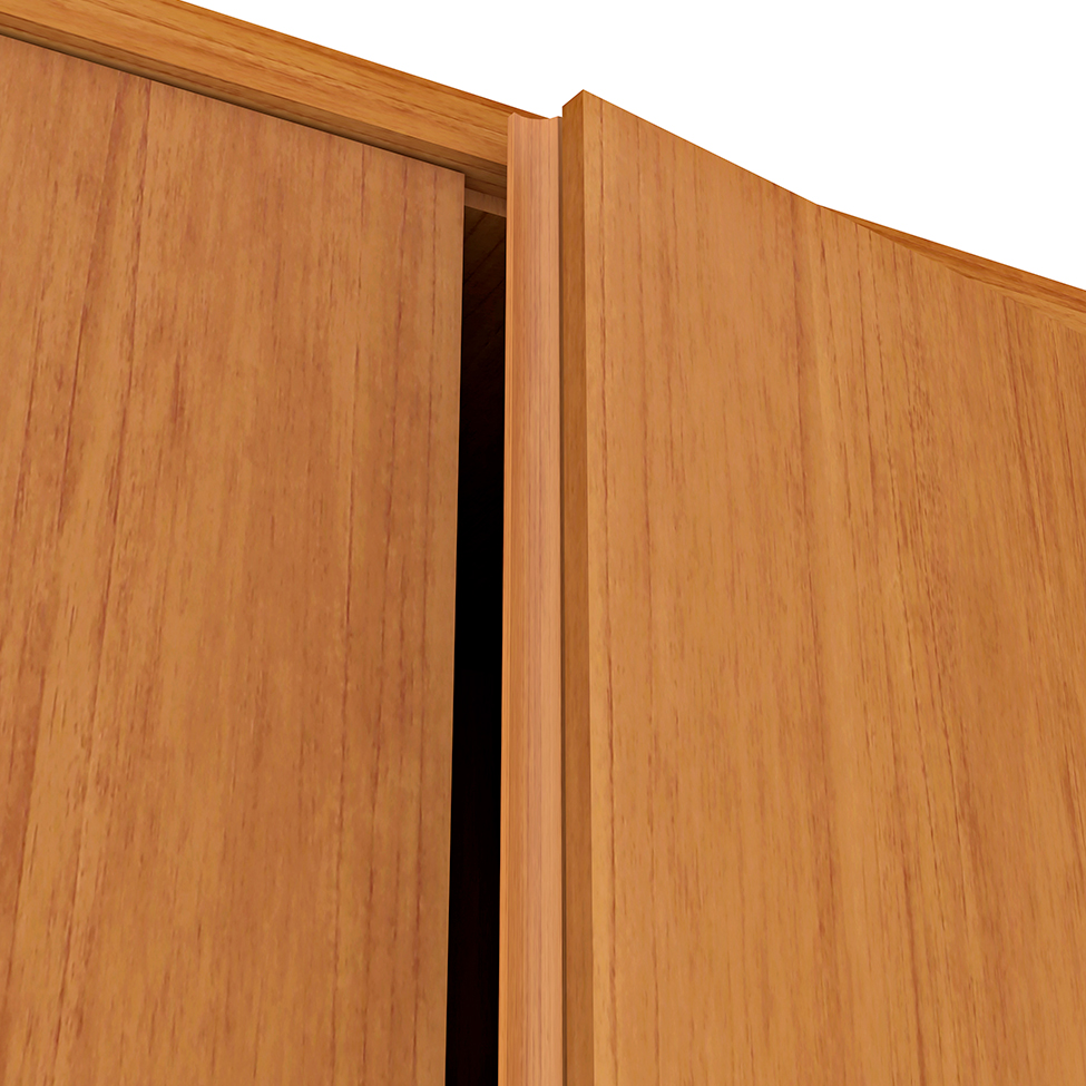 Guarda-Roupa Casal Stillus 4 Portas 5 Gavetas Cinamomo