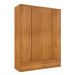 Guarda-Roupa Casal Stillus 4 Portas 5 Gavetas Cinamomo