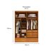 Guarda-Roupa Casal Stillus 4 Portas 5 Gavetas Cinamomo