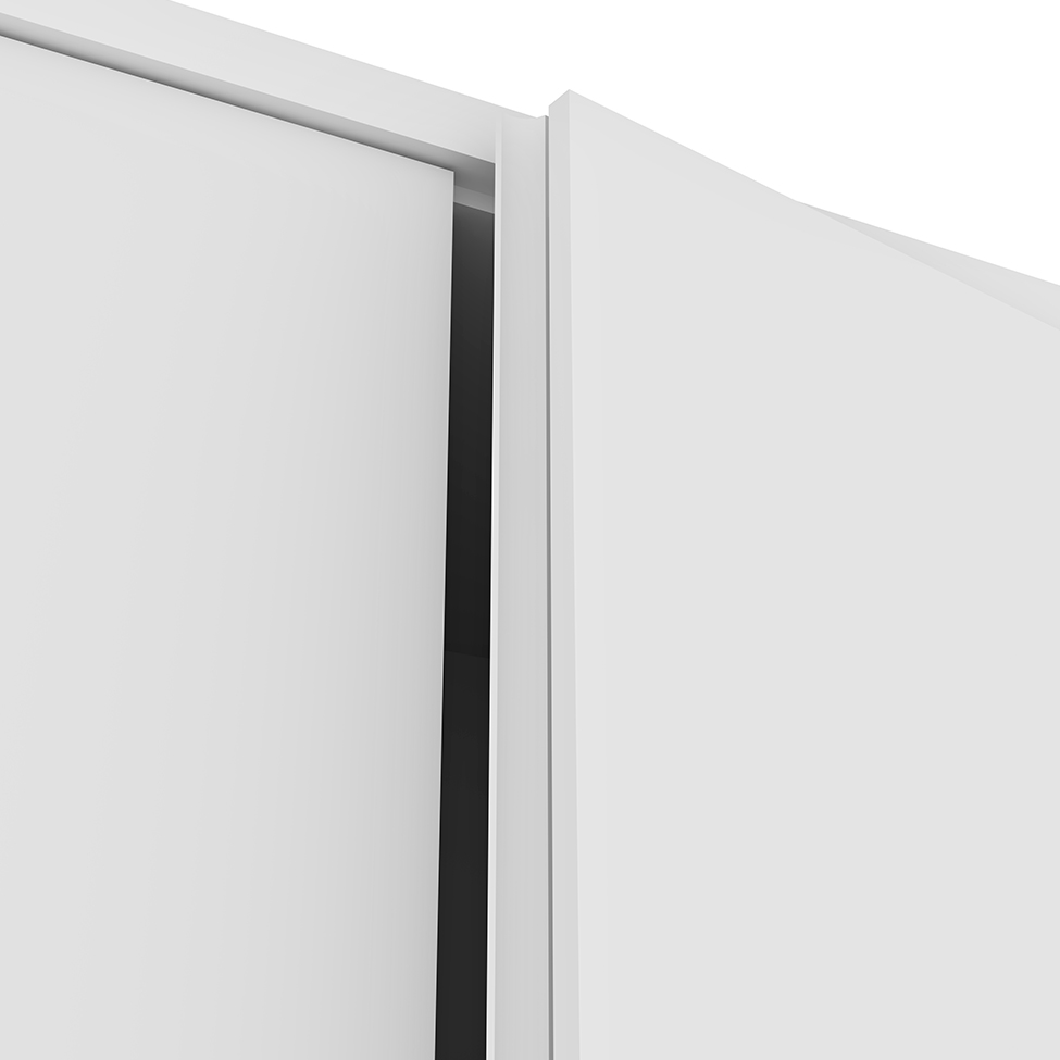 Guarda-Roupa Casal Stillus 4 Portas 5 Gavetas Neve