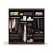 Guarda-Roupa Casal Supreme 6 Portas 4 Gavetas Capuccino Wood