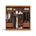 Guarda-Roupa Casal Supreme 6 Portas 4 Gavetas Freijó Wood e Off White