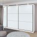 Guarda-Roupa Casal Toronto 2 PT 6 GV Branco