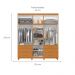 Guarda-Roupa Casal Triton 11 Portas 6 Gavetas Cinamomo