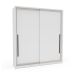 Guarda-Roupa Casal Valência 2 Portas 2 Gavetas Branco