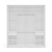 Guarda-Roupa Casal Valência 2 Portas 2 Gavetas Branco e Creme
