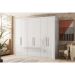 Guarda-Roupa Casal Venice 6 Portas 2 Gavetas Branco