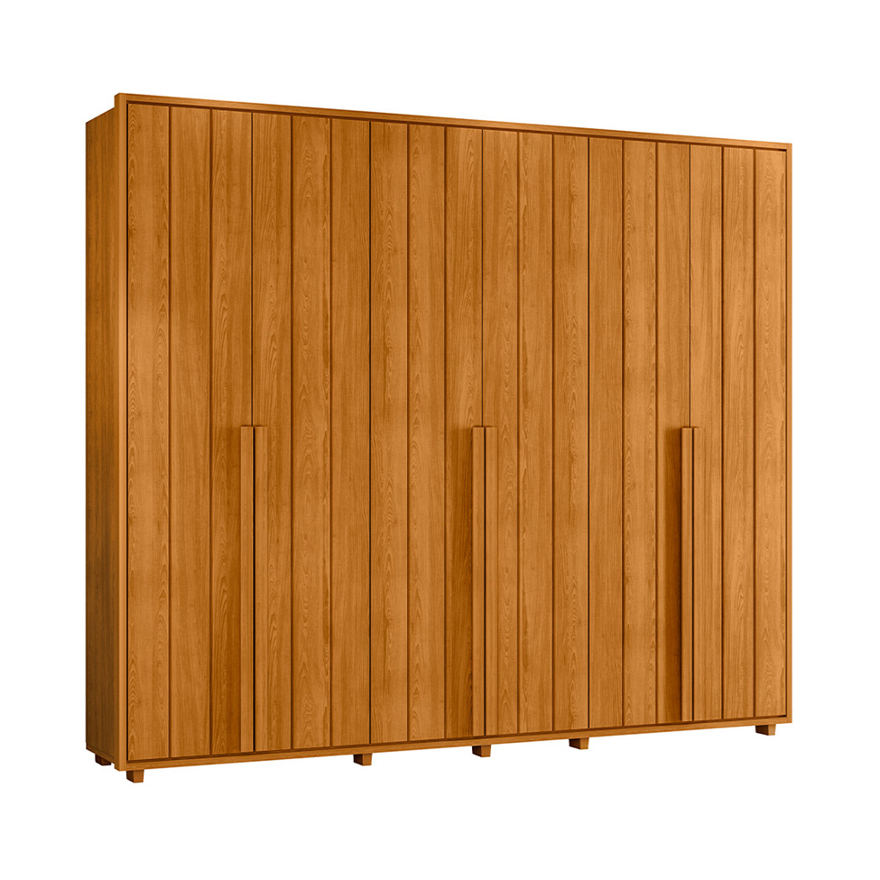 Guarda-Roupa Casal Volpi 6 Portas 6 Gavetas Cinamomo