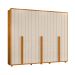 Guarda-Roupa Casal Volpi 6 Portas 6 Gavetas Cinamomo e Off White