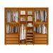 Guarda-Roupa Casal Volpi 6 Portas 6 Gavetas Cinamomo e Off White