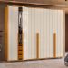 Guarda-Roupa Casal Volpi 6 Portas 6 Gavetas Cinamomo e Off White
