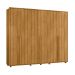 Guarda-Roupa Casal Volpi 6 Portas 6 Gavetas Cumaru