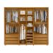 Guarda-Roupa Casal Volpi 6 Portas 6 Gavetas Cumaru e Opala