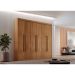 Guarda-Roupa Casal Xangai 6 Portas 2 Gavetas Imbuia